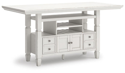 Robbinsdale Counter Height Dining Table and 4 Barstools
