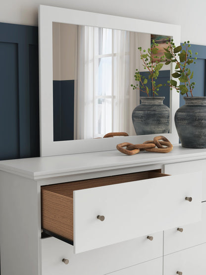 Bostwick Shoals King Panel Bed, Dresser and Mirror