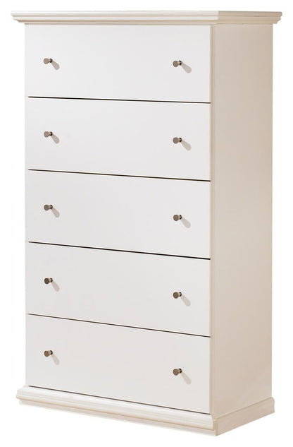 Bostwick Shoals King Panel Bed, Dresser, Mirror, Chest and Nightstand