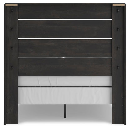 Hollivern Full Panel Bed, Dresser and Mirror