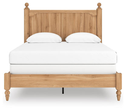 Aleaport Queen Panel Bed with Mirrored Dresser and Nightstand