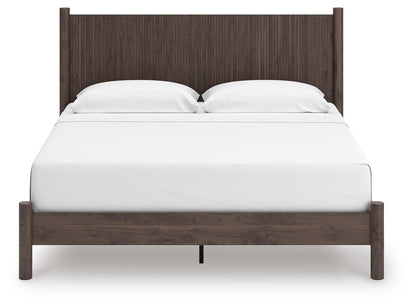 Pamytta King Panel Platform Bed, Dresser, Mirror, Chest and Nightstand