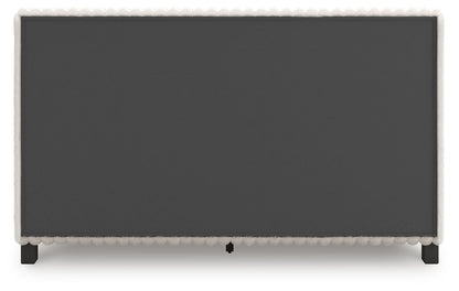 Zuraleus Queen Upholstered Bed, Dresser and Mirror