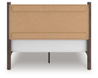 Pamytta Queen Panel Bed, Dresser, Mirror, Chest and Nightstand