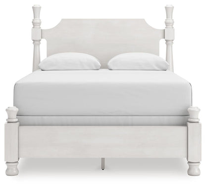 Rowlenstown Queen Poster Bed, Dresser and Mirror
