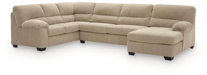 SimpleJoy 3-Piece Sectional with Chaise