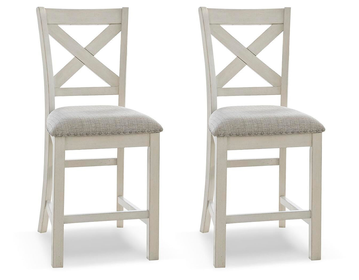 Robbinsdale Upholstered Barstool (2/CN)