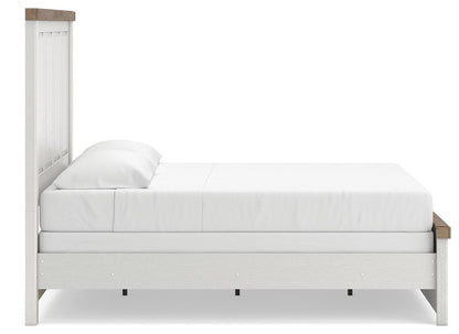 Savonport King Panel Bed, Dresser and Mirror