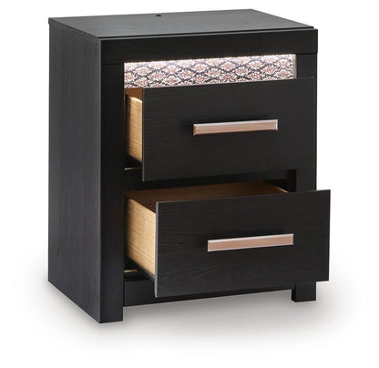 Shoralli Two Drawer Night Stand