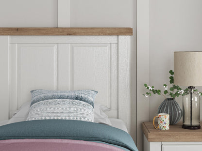 Savonport Twin Panel Storage Bed, Dresser and Mirror