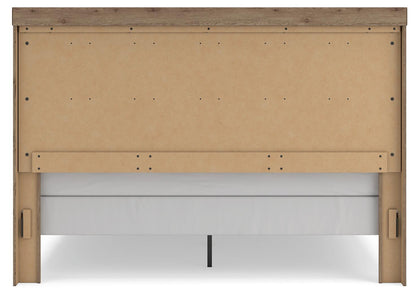 Garistyn King Panel Bed, Dresser and Mirror