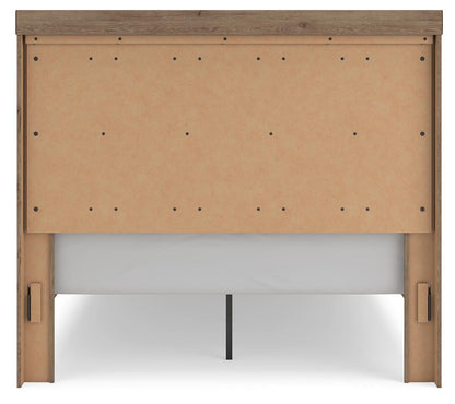 Garistyn Queen Panel Storage Bed, Dresser, Mirror, Chest and Nightstand