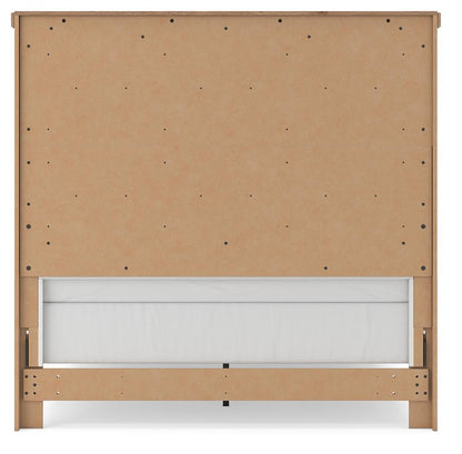 Savonport Queen Panel Storage Bed, Dresser and Mirror