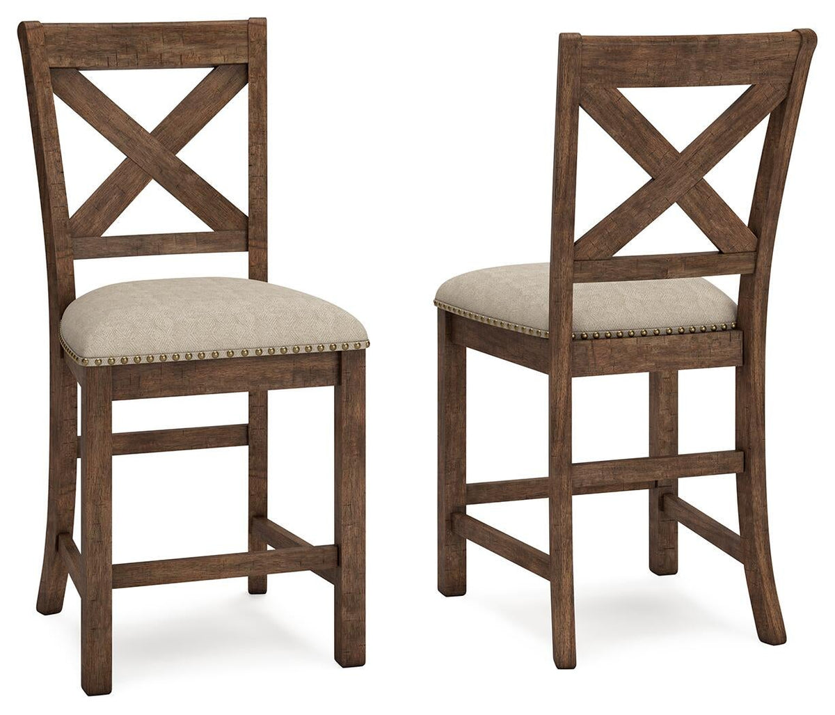Moriville Upholstered Barstool (2/CN)