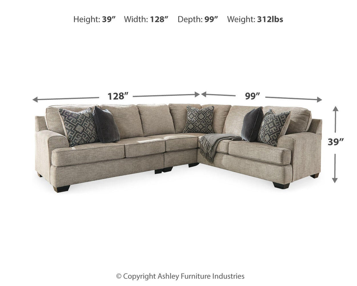 Bovarian 3-Piece Sectional