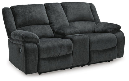 Draycoll DBL Rec Loveseat w/Console