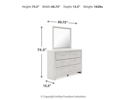 Altyra Dresser and Mirror