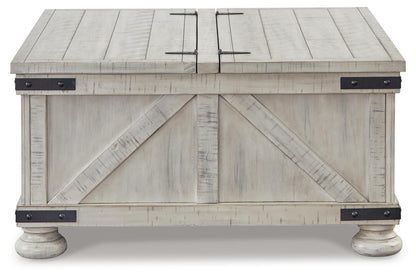 Carynhurst Cocktail Table with Storage
