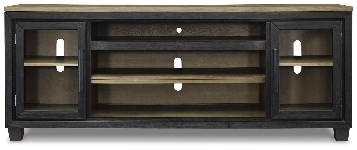Foyland XL TV Stand w/Fireplace Option