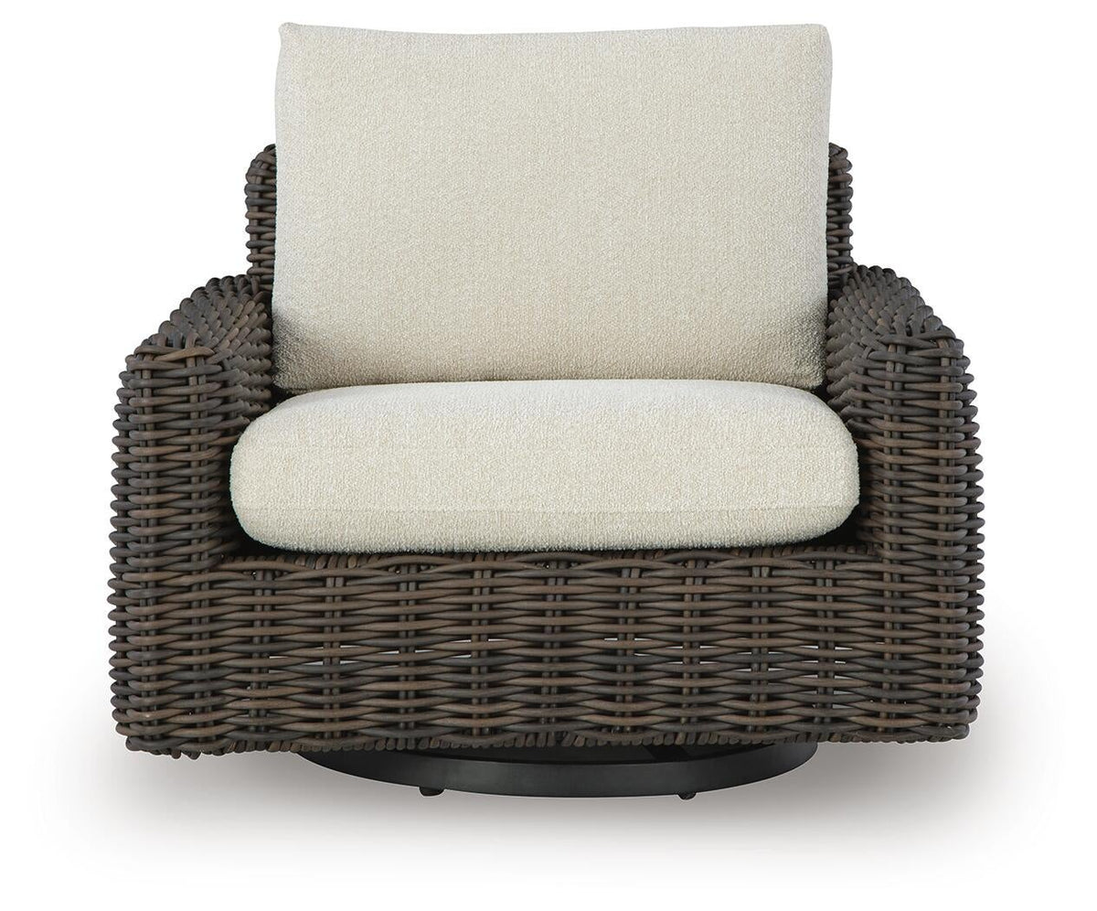 Kimora Swivel Glider Lounge w/Cushion
