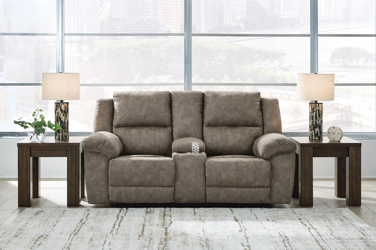 Laresview DBL Rec Loveseat w/Console