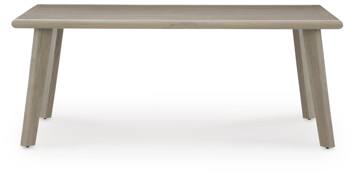 Cliff Trails RECT Dining Table w/UMB OPT