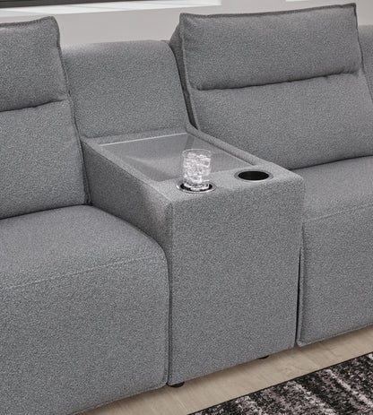 Modmax II 3-Piece Power Reclining Sectional with Console