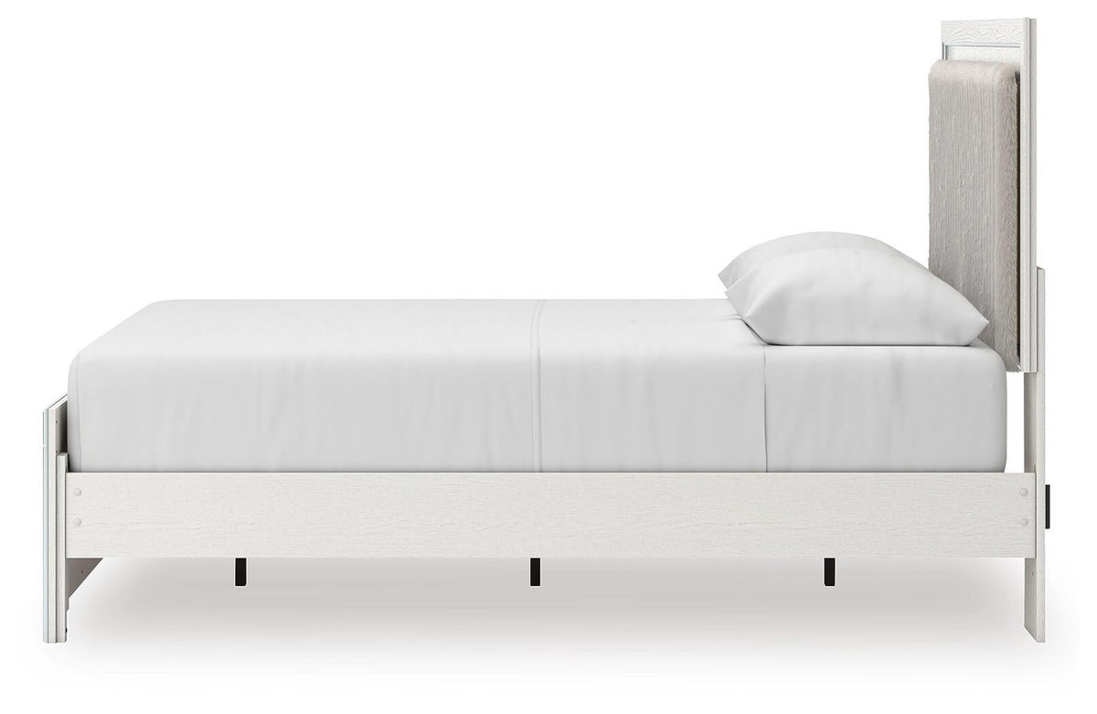 Zuraleus Queen Upholstered Panel Platform Bed