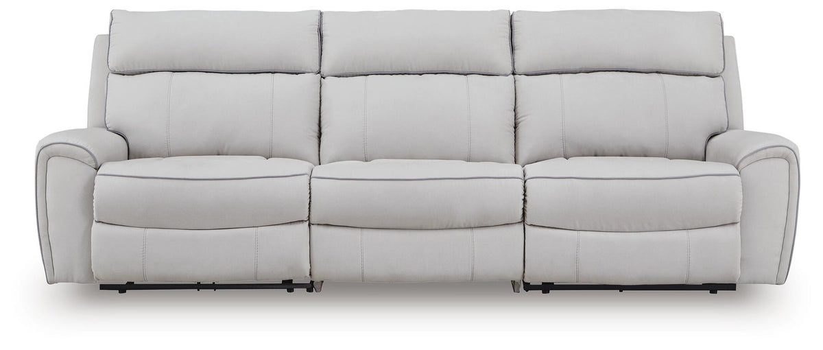 Social Pointe 3-Piece Power Reclining Sectional