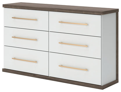 Kendanport Six Drawer Dresser