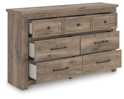 Rusticott Seven Drawer Dresser