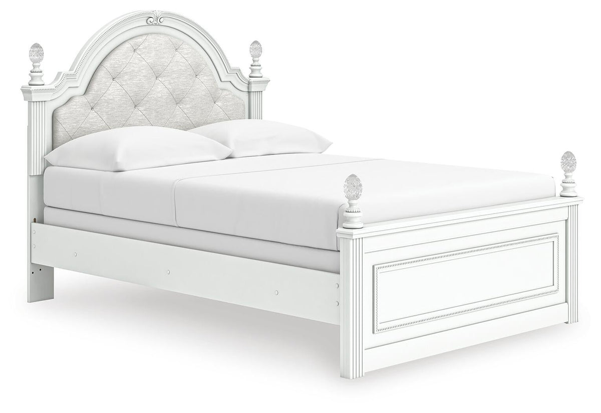 Kozlani Full Upholstered Panel Bed