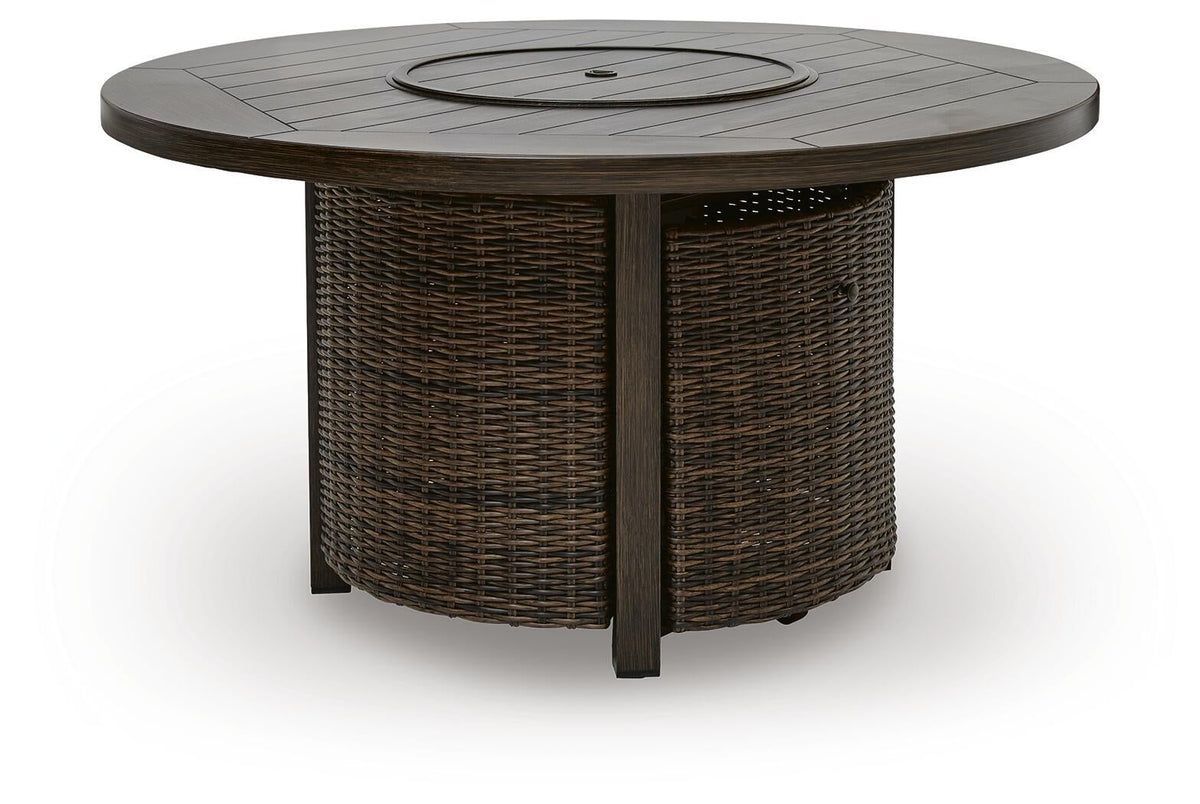 Monterey Point Round Fire Pit Table