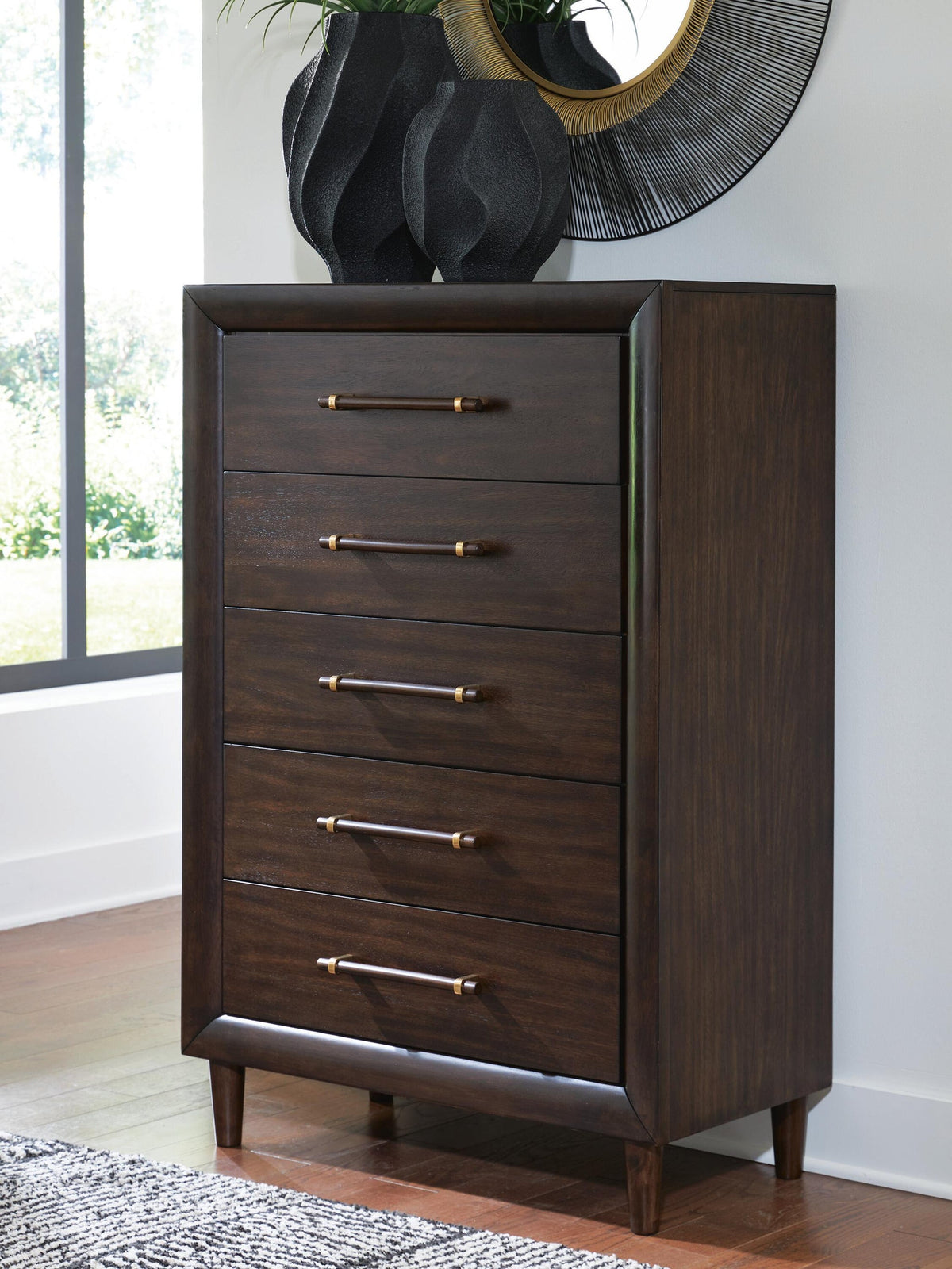Dantenton Five Drawer Chest