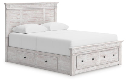 Makidern Queen Panel Storage Bed