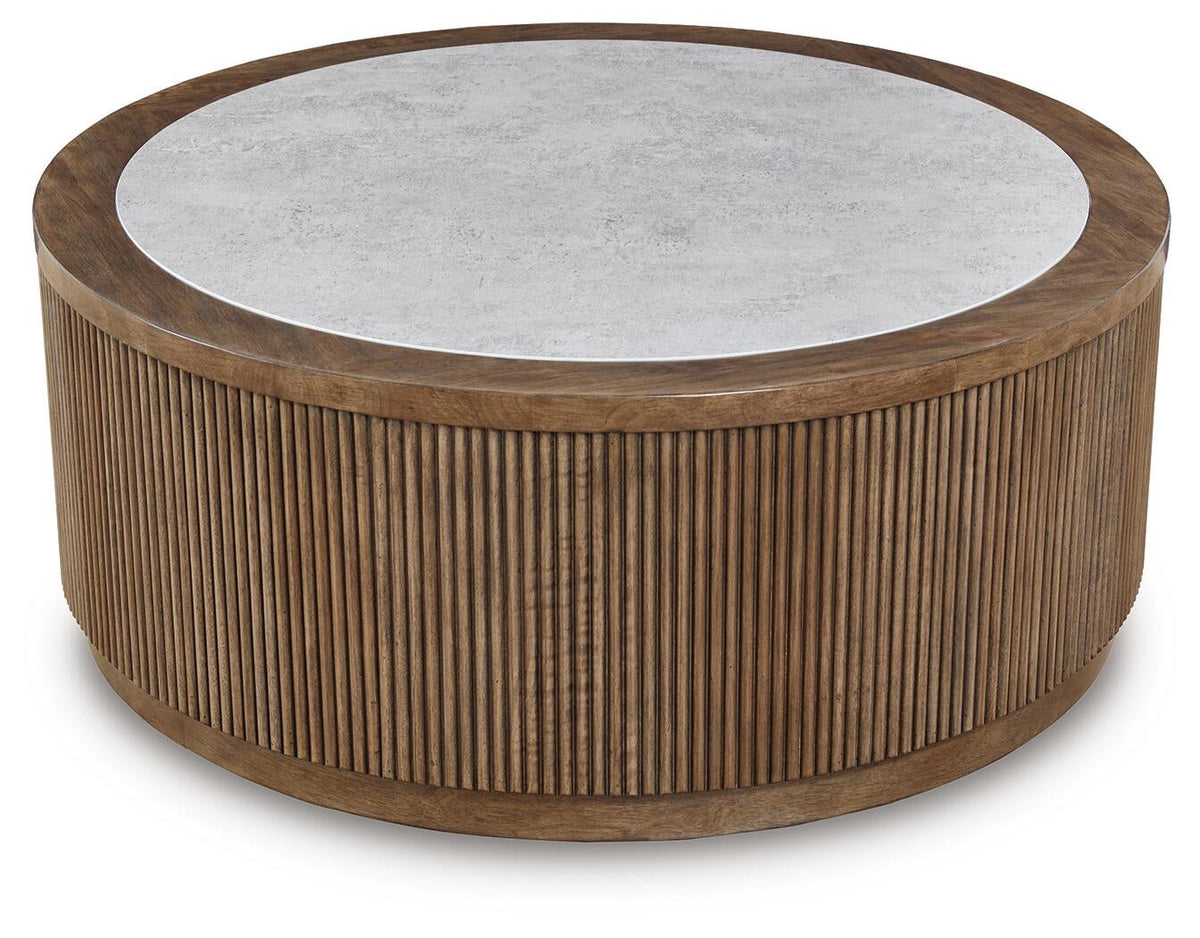 Hadonna Round Cocktail Table