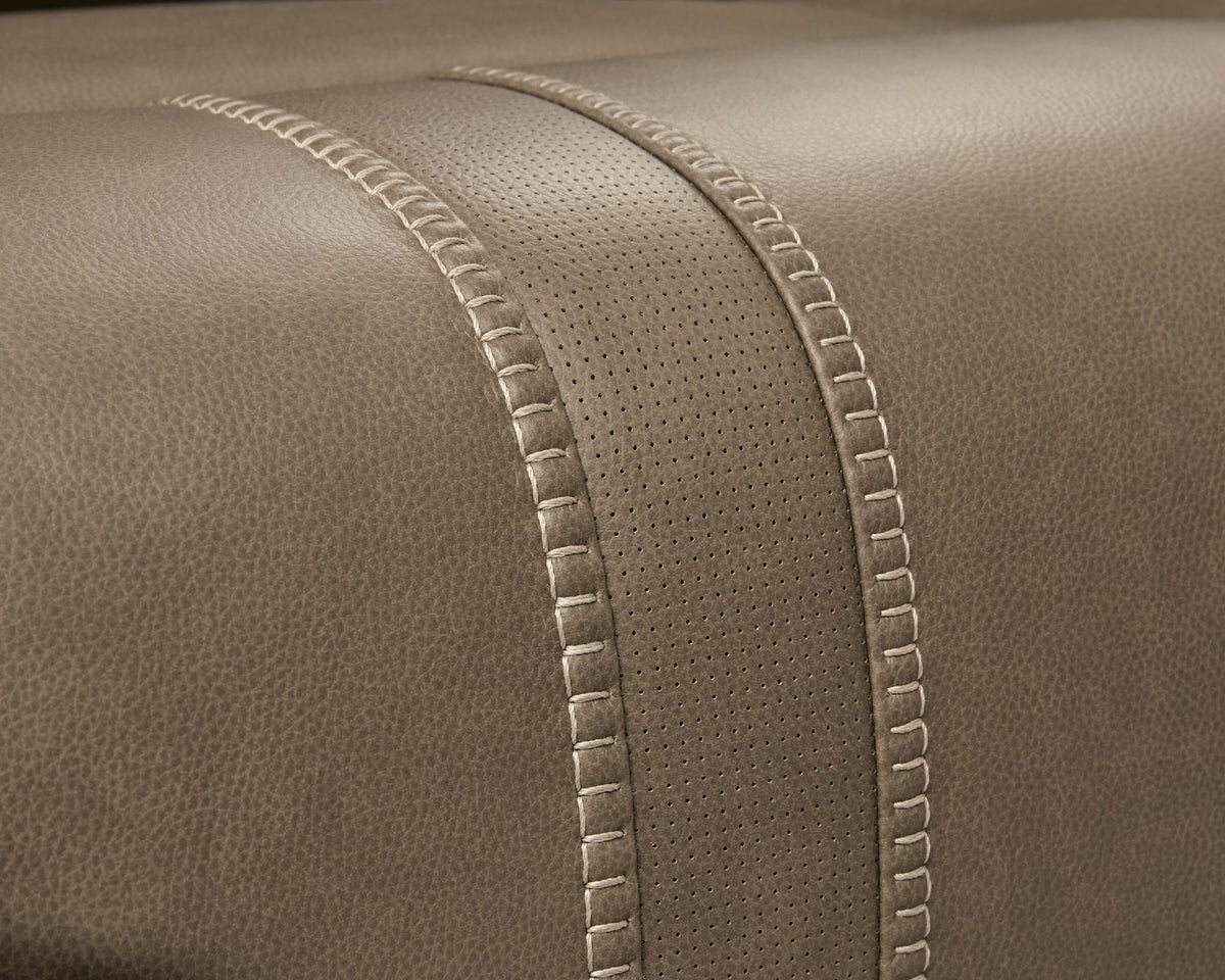 Max-Momentum 6-Piece Power Reclining Sectional with Audio Console