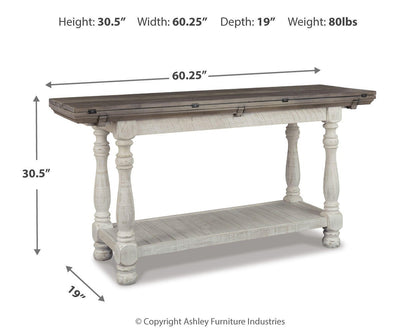 Havalance Flip Top Sofa Table