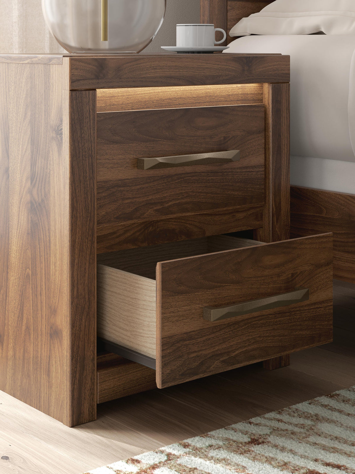 Janfyn Two Drawer Night Stand