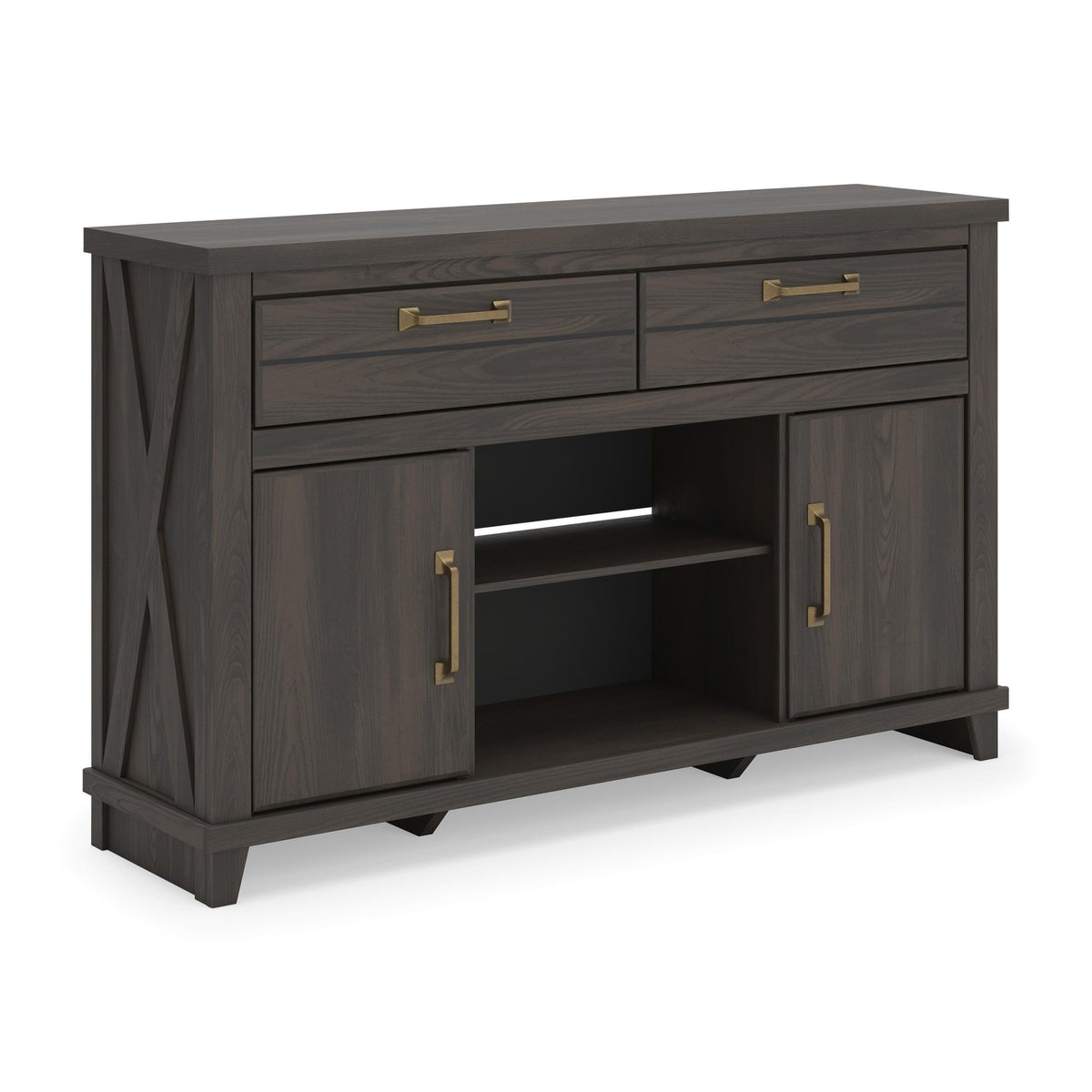 Brazen Valley LG TV Stand w/Fireplace Option